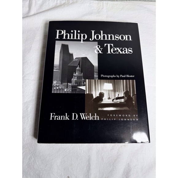 Philip Johnson & Texas signed by frank welch - Picture 1 of 7